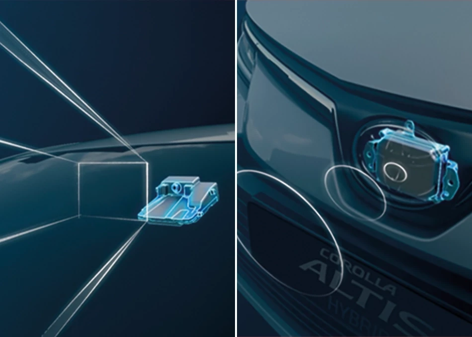 All-speed Dynamic Radar Cruise Control With Lane Tracing Assist ระบบควบคุมและปรับความเร็วอัตโนมัติ พร้อมช่วยควบคุมรถให้อยู่กลางเลน